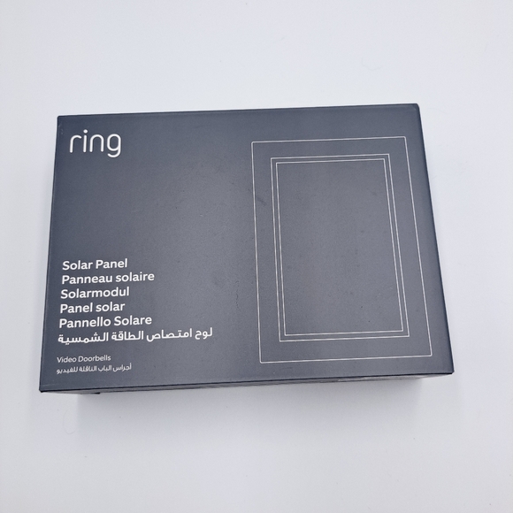 Ring Other - Ring Solar Panel For Security Cameras & Doorbells 360° Rotation and 180° Tilt